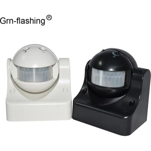 Motion Sensor Light Switch AC 220V Indoor Outdoor Automatic Infrared PIR Motion Sensor Switch for LED Light lamp