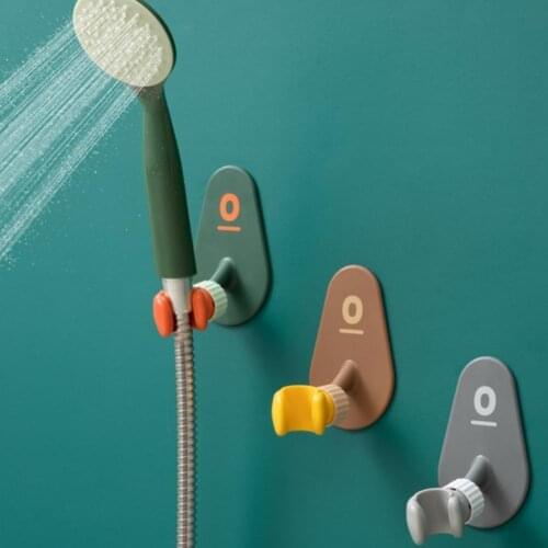 Shower Holder Punch-free Adjustable ABS Bathroom Strong Bearing Capacity Shower Stand Bathtub Trays for Home