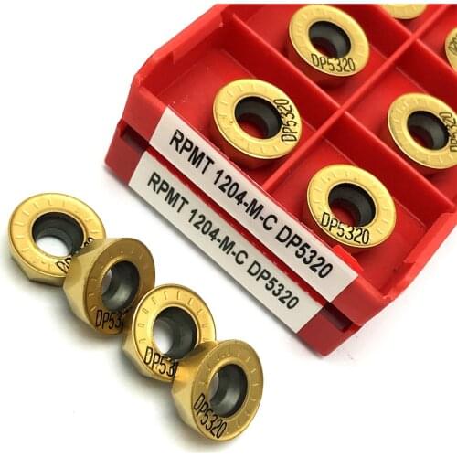 RPMT1204 M-C DP5320 Milling insert Turning Tool high quality Cutting tool CNC Indexable insert metal lathe tools