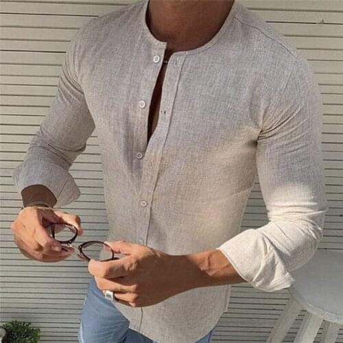 Summer Mens Short Sleeve Shirts Fashion Solid Color Shirts Summer Casual Button Short Sleeve Loose Blouse Tops