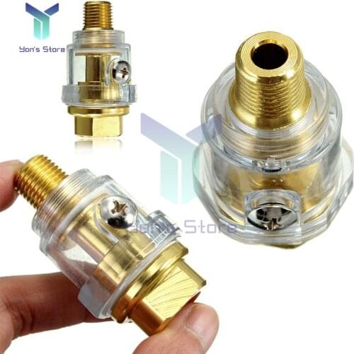 1/4 Inch NPT Oiler Lubricator for Pneumatic Tool Air Tool Compressor Pipe Hose Oiler Automatic Oiling with Filter Pipe Fittings