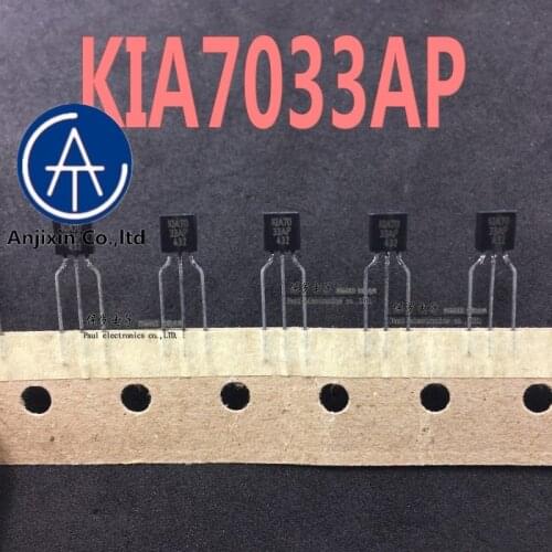 10pcs 100% orginal new low power transistor KIA7033AP KIA7033 TO-92 real stock