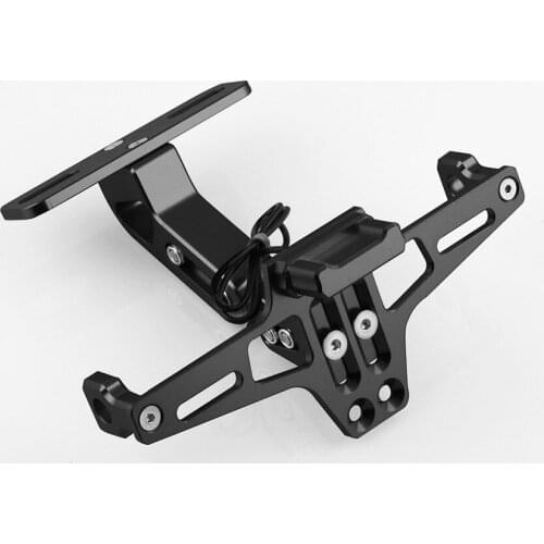 Universal Fender Eliminator for Most Ho nda K TM S uzuki Kawasaki Motorcycle Led License Plate Bracket License Plate Frame