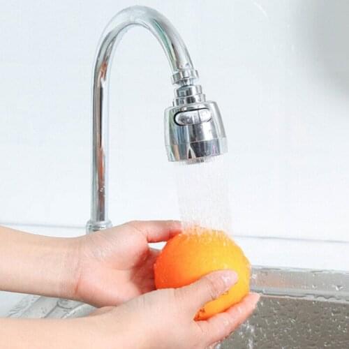 360 Rotatable Bent Water Saving Tap Aerator Diffuser Faucet Nozzle Filter Water Filter Swivel Head Kitchen Faucet Bubbler