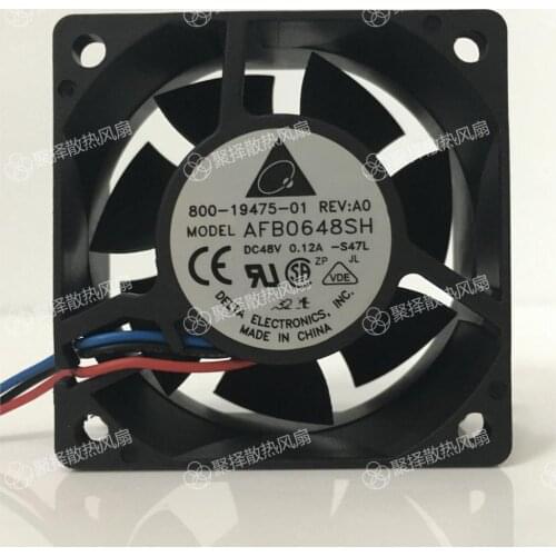 AFB0648SH DC48V 0.17 A authentic Taiwan 6025 6 cm three spools diaspora hot fan DELTA