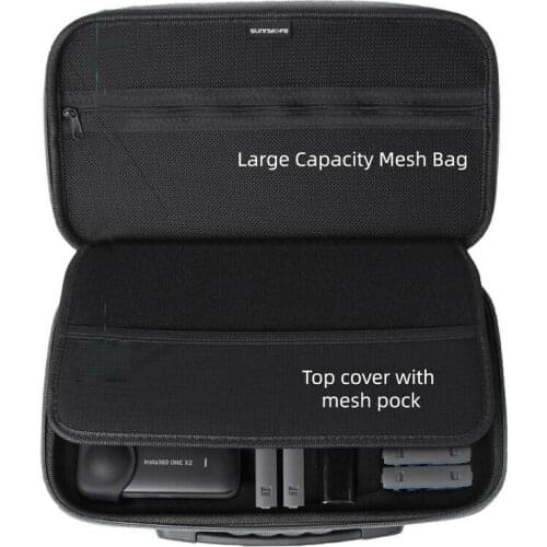 Action Camera Storage Accessories Carrying Case Bag for Insta360 One X2/X Camera