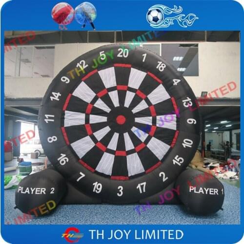 Free shipping! 6m/20ft high single side Inflatable darts games,giant inflatable soccer/football/foot darts board games