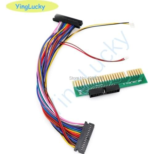 Arcade game converter board cable family version to Jamma version 28pin harness Wire For Pandora Box 5/6/9/9D