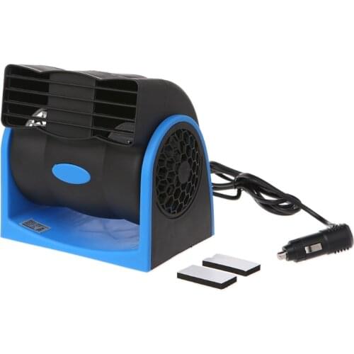 Creative Car Vehicle Cooling Air Fan Adjustable Speed Silent cooler 12V24V