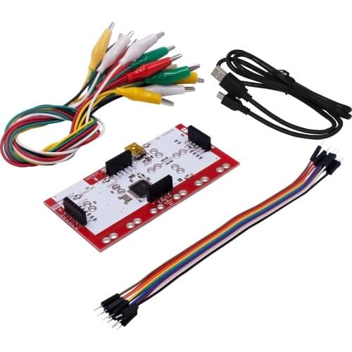 Alligator Clip Jumper Wire Standard Controller Board DIY Kit for Makey / UNO R3 / Mega 2650 / Nano