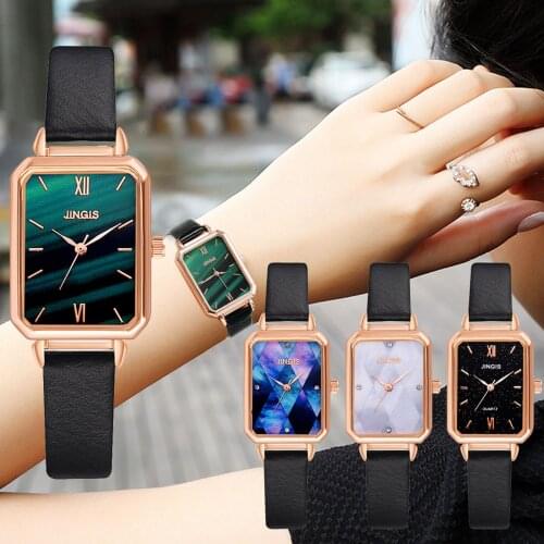 Mnycxen Women's Rectangular Watch