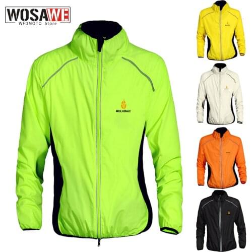 WOSAWE Men Motorcycle Jackets Motorbike off-road coat waterproof windproof riding Outdoor Sport Moto motocross Jacket reflective