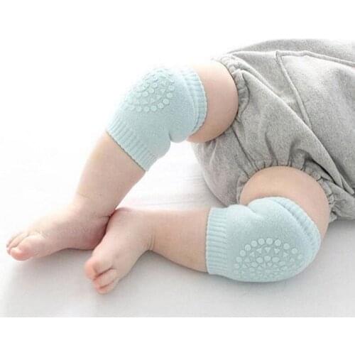 Baby Crawling Knee Pad Baby Kids Non Slip Crawling Elbow Infant Toddlers Baby Leg Warmer Knee Support Protector Girls Boys