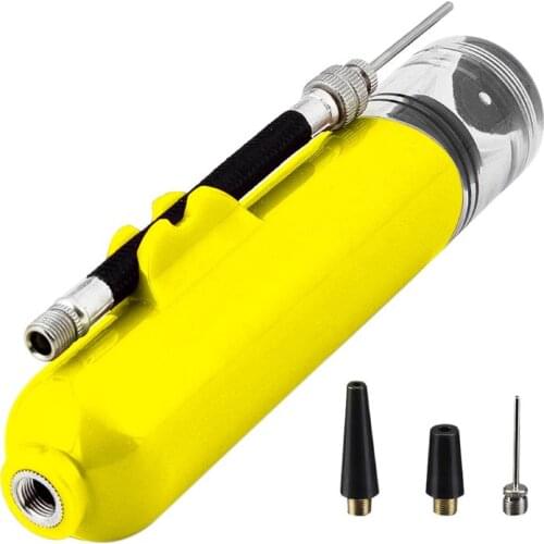 Portable Mini Ball Pump Basketball Football Volleyball Inflator Pump Inflatable Needle Nozzle Accessories