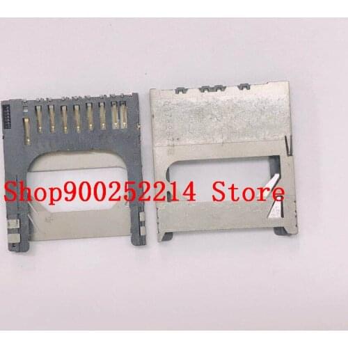 New SD Memory Card Slot Holder For Canon FOR EOS 450D Rebel XSi Kiss X2 / 500D Rebei T1i Kiss X3 Digital Camera Repair Part