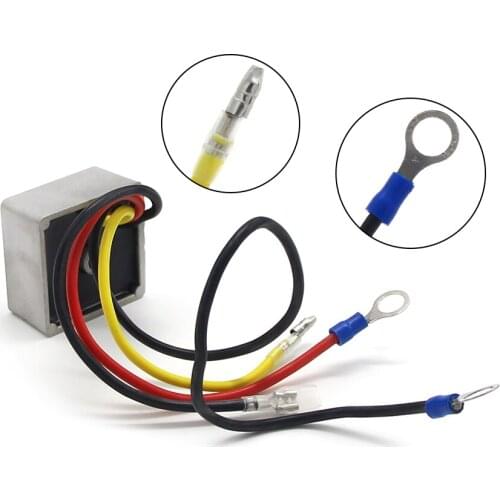 Motorcycle Voltage Regulator Rectifier For Club Car DS Gas FE290 Pioneer 1200 1200SE Carryall 1, 2 & 6 OEM：102711201 1027112-01