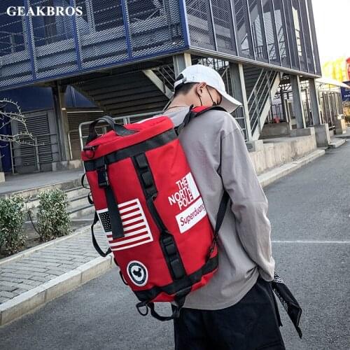 Large Capacity Fitness Bag Gym Backpack Outdoor Sports Climbing Hiking Travel Bag Men Women Yoga Basketball Shoulder Bag