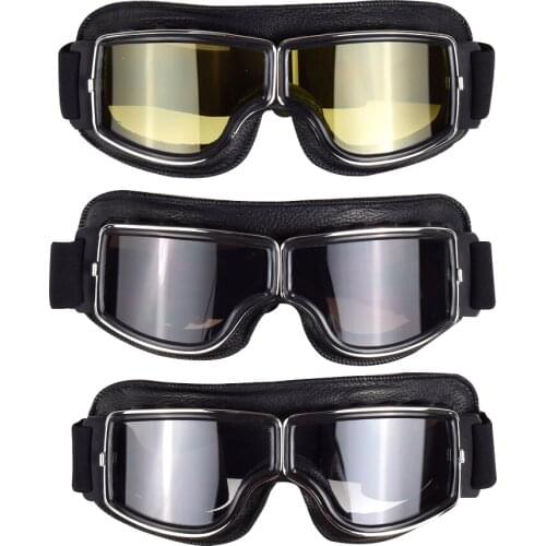 Universal Fashion Motorcycle Glasses Trendy Dust Proof Glasses Anti-Wind Motocross Racing Eyewear Moto Folding Goggles Gears