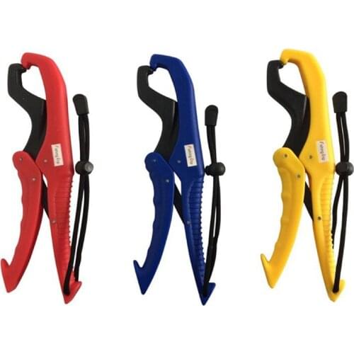 Waterproof Floating Digital Fishing Scale with No-Puncture Lip Gripper ABS Frame Non-Slip Handle Floating Fish Gripper