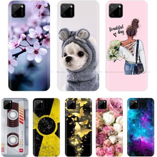 For OPPO Realme C11 Case Silicone TPU Protective Cover Cartoon Phone Case For OPPO Realme C11 RealmeC11 Case Soft 6.5 inch