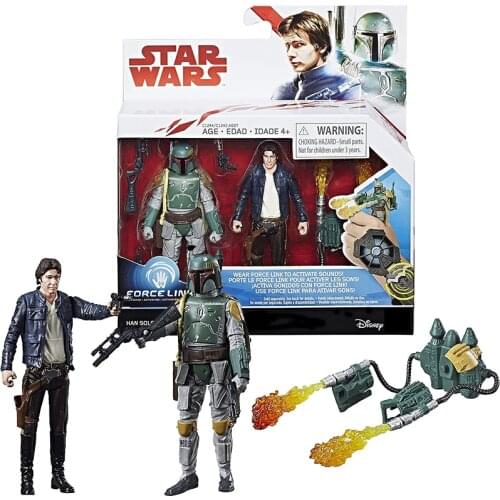 Star Wars Sets Han Solo Boba Fett Rey Elite Praetorian Guard Rose BB-8 BB-9E Chirrut Imwe Baze Malbus Action Figure Kid Boy Toys