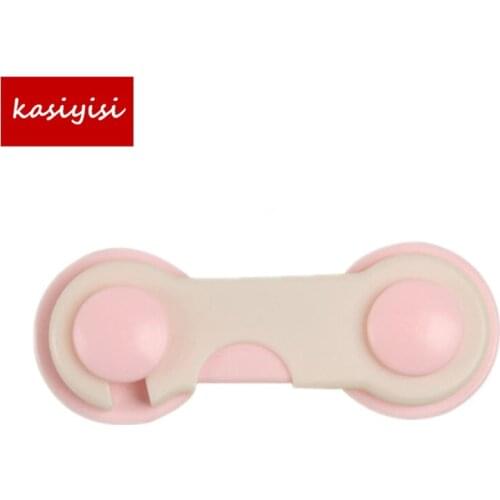 10pcs/lot Two Side Open Lock baby safety product Cabinet Safety Door Lock Drawer Lock Baby gifts