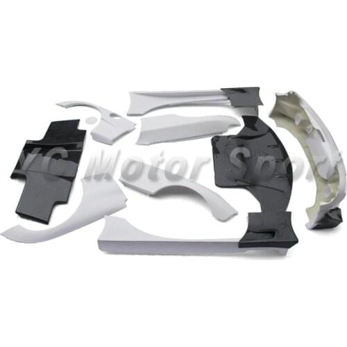 FRP Fiber Glass & Carbon Fiber RE-GT Style Bodykits 14pcs Fit For 1992-1997 RX7 FD3S Bumper Fender Side Skirt Rear Diffuser