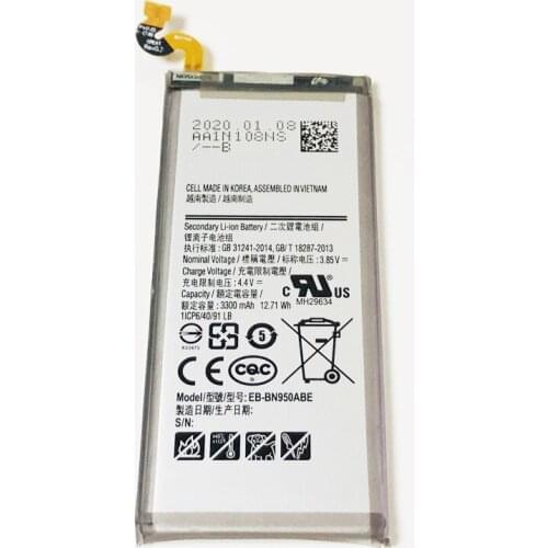 3.85V 3300mAh EB-BN950ABE For Samsung Galaxy Note 8 N950F N950U N950W N950N N950J N950D N950U1 N950FD N9500 SCV37 SC-01K Battery