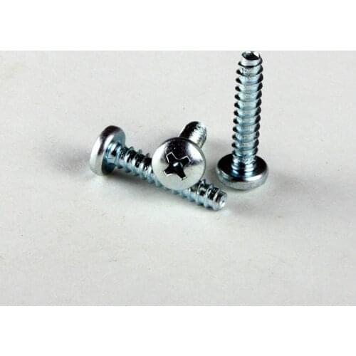 40PCS Cheap Galvanized Round Cross Hirao Self-tapping Screws Pan Head Self Tapping Screws B Hirao Self-tapping M3*20