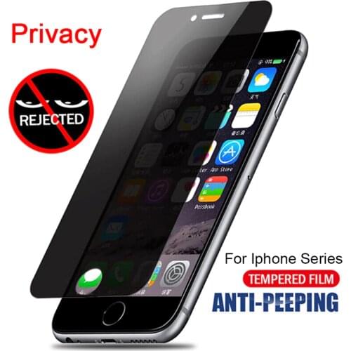 Magic Privacy Anti-Spy Screen Protector For iPone 12 11 Pro Max Mini 9H Tempered Glass For iPhone X XR XS SE 7 8 5 6 S Max Plus