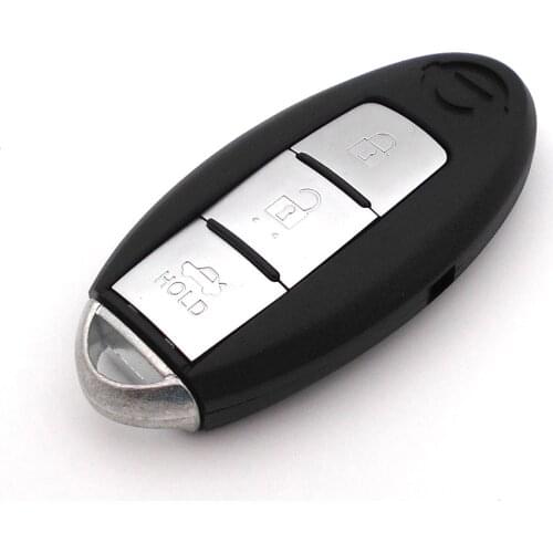 Teana key cover for nissan tiida qashqai X-TRAIL sunny teana remote smart key case fob without chip