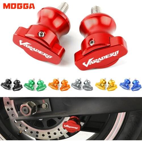 For HONDA XL1000 V Varadero XL1000V XL 1000V 1999-2011 2010 2009 2008 Motorbike Swingarm Spools Slider Stand Sliders Screws 8MM