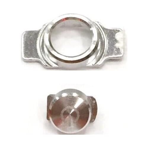 Retail Genuine power button ring + power button for Sony Xperia z3 compact z3 mini M55W D5803 D5833 Metal button silver colour