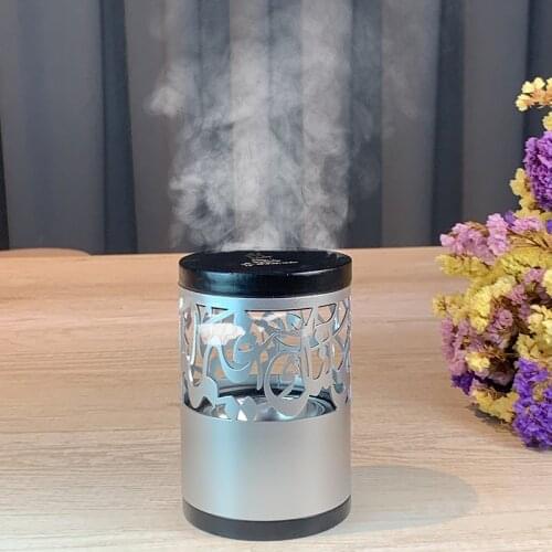 YB censer Bakhoor burner metal alloy wooden base cover. Suitable for various scenes, gifts for lovers