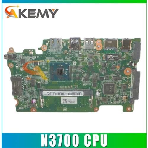 NBVB811001 Motherboard For Acer Aspire ES1-131 ZHKD Laptop mainboard DAZHKDMB6E0 DDR3 with N3700 CPU 100% Fully Tested