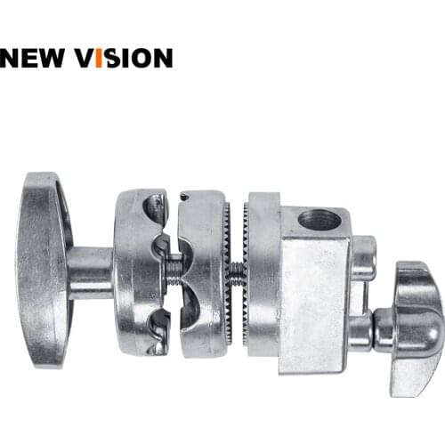 Metal Grip Head for Boom Arm Extension Pole Cross Bar Light Stands Heavy Duty C-stands