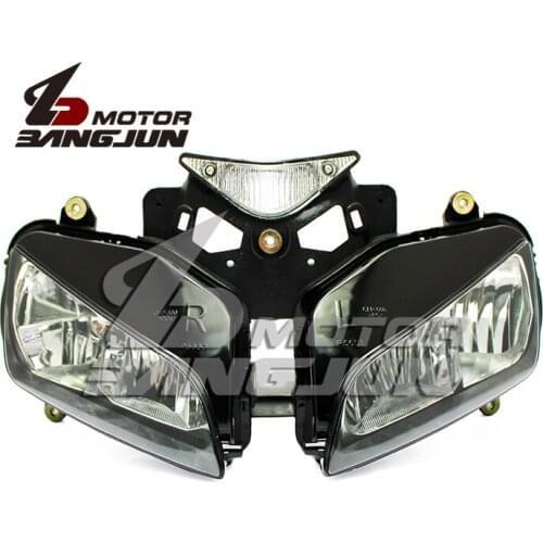 Motorcycle Black Headlight Headlamp Head Lights Lamps Assembly For HONDA CBR1000 CBR1000RR 2004 2005 2006 2007