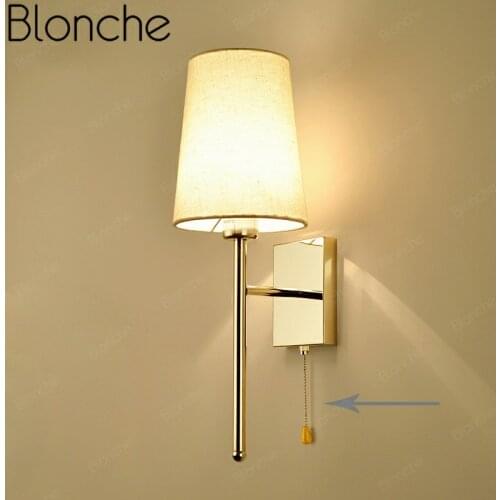 Modern Metal Wall Sconce Glass E27 Wall Light for Bedside Living Room Corridor Home Decor Lighting Loft Fixture Silver Luminaire