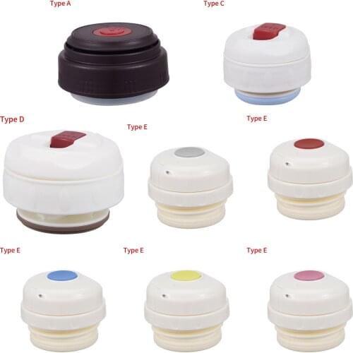 Vacuum Kettle Plug Universal Water Pot Lid Plastic Stopper Travel Thermal Mug Cap Non Spill Flask Bottle Cover Cup Lid Accessory