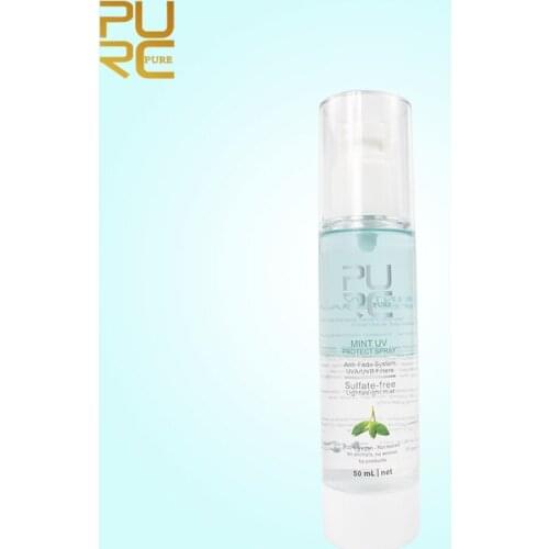 PURC Mint Extract Repair Frizzy Damage Hair Spray Against UV Protect Leave-in Conditioner Replenishes Moisture Hair Care 50ml