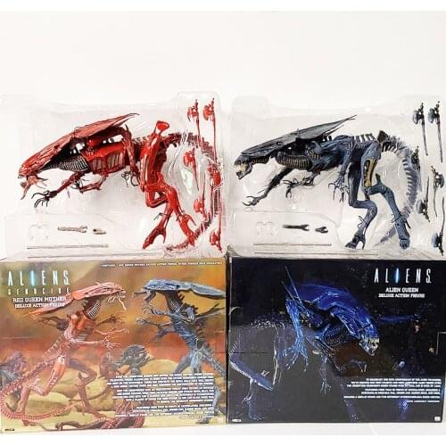 Alien Figures Alien Red Queen Mother Deluxe Action Figure NECA Figure Doll Collectible Model Toys 12 inch 30cm