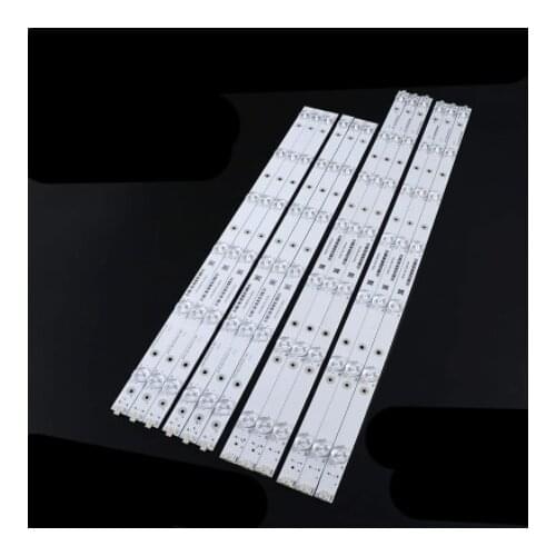 12pcs/Kit LED strips for PROSCAN 55 TV PLDED5515 B UHD PLDED5515-B-UHD PLED5529A-C