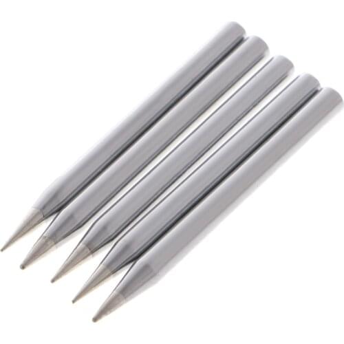 5 Pcs 60W Replacement Soldering Iron Tip Lead-Free Solder Tip