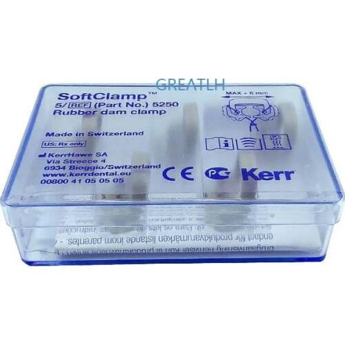5pcs/box Soft Clamp Universal Rubber Dam Sundries Dental Kerr Molar Teeth Polymer