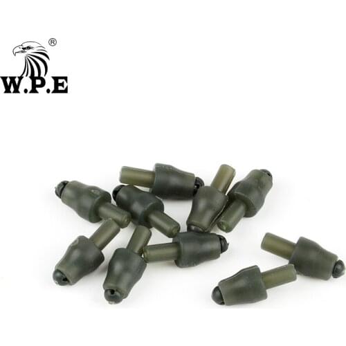 W.P.E Carp Fishing Accessories 10pcs Feeder Beads Feeder Method Connector Inline Quick Change Feeder Carp Fishing Tackle Pesca