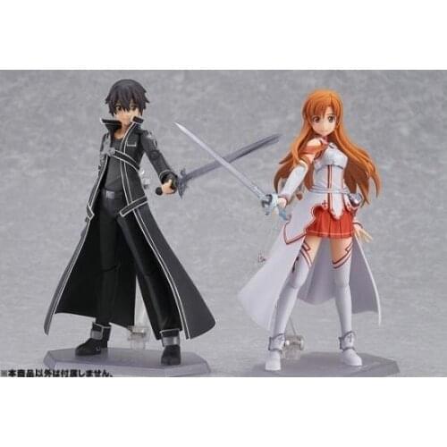Anime Sword Art Online 174 Kirigaya Kazuto/178 Yuuki Asuna/248 Movable Box Figure