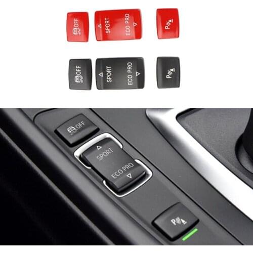 1PCS Car Console Electric Eye Non-slip Sport ECO PRO Switch Button for BMW 1/2/3/4 Series F20 F21 F30 F33 F34 F35 2012-2018