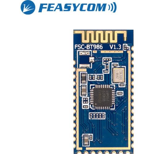 Feasycom High-Performance Bluetooth 5.0 Dual Mode SPP BLE FSC-BT986 HC-05 Module