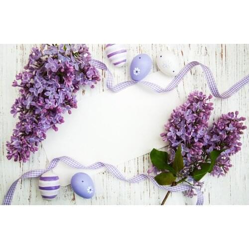 Purple Flower Eggs Backdrop Stand Photography Picture Background Graduation Backdrops For Photography E190127A73