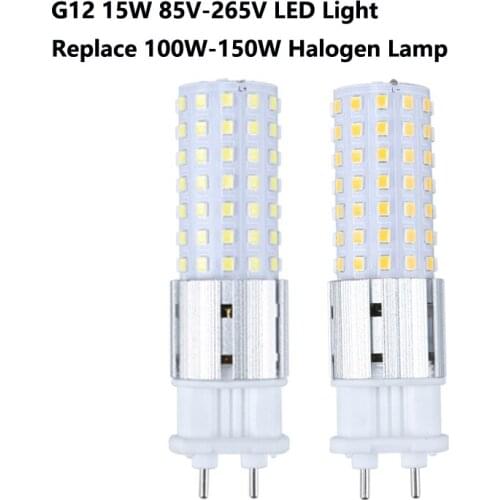 G12 led corn light 15W 1500LM SMD2835 led bulb lamp Warm/Natural/Cool white Ultra bright AC85-265V lamp high brightness lighting